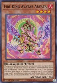 Fire King Avatar Arvata - Structure Deck: Fire Kings - YuGiOh card