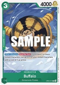 Buffalo - Awakening of the New Era - One Piece Card Game card