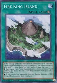 Fire King Island - Structure Deck: Fire Kings - YuGiOh card