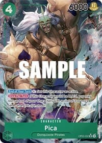 Pica (Alternate Art) - Awakening of the New Era - One Piece Card Game card