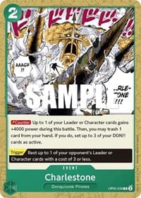 Charlestone - Awakening of the New Era - One Piece Card Game card