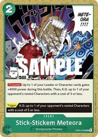 Stick-Stickem Meteora - Awakening of the New Era - One Piece Card Game card