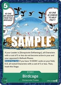 Birdcage - Awakening of the New Era - One Piece Card Game card