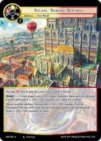 Solari, Reborn Republic - Judgment of the Rogue Planet - Force of Will card