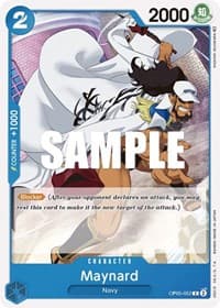 Maynard - Awakening of the New Era - One Piece Card Game card