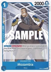 Mozambia - Awakening of the New Era - One Piece Card Game card