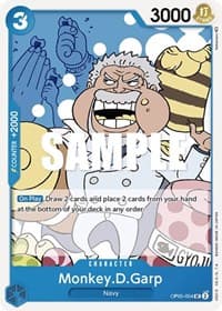 Monkey.D.Garp - Awakening of the New Era - One Piece Card Game card