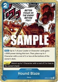 Hound Blaze - Awakening of the New Era - One Piece Card Game card