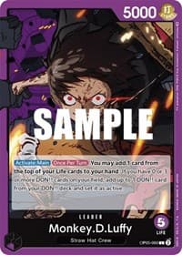 Monkey.D.Luffy (060) - Awakening of the New Era - One Piece Card Game card