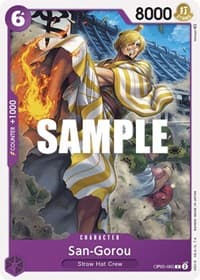 San-Gorou - Awakening of the New Era - One Piece Card Game card