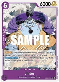 Jinbe - Awakening of the New Era - One Piece Card Game card