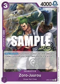 Zoro-Juurou - Awakening of the New Era - One Piece Card Game card