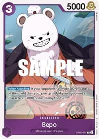 Bepo - Awakening of the New Era - One Piece Card Game card