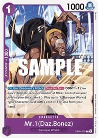 Mr.1 (Daz.Bonez) - Awakening of the New Era - One Piece Card Game card