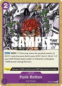 Punk Rotten - Awakening of the New Era - One Piece Card Game card