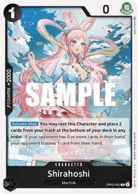 Shirahoshi - Awakening of the New Era - One Piece Card Game card