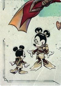 Minnie Mouse - Wide-Eyed Diver Puzzle Insert (Bottom Left) - Rise of the Floodborn - Disney Lorcana card