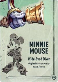 Minnie Mouse - Wide-Eyed Diver Puzzle Insert (Bottom Right) - Rise of the Floodborn - Disney Lorcana card