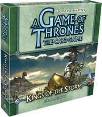 A Game of Thrones LCG: Kings of the Storm Expansion - Fantasy Flight Games - Boardgames card