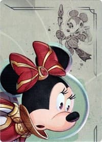 Minnie Mouse - Wide-Eyed Diver Puzzle Insert (Top Right) - Rise of the Floodborn - Disney Lorcana card