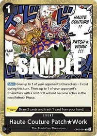 Haute Couture Patch Work - Awakening of the New Era - One Piece Card Game card