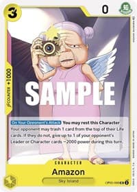 Amazon - Awakening of the New Era - One Piece Card Game card