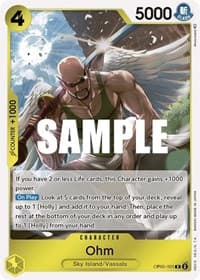 Ohm - Awakening of the New Era - One Piece Card Game card