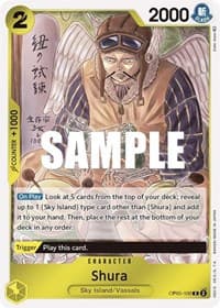 Shura - Awakening of the New Era - One Piece Card Game card