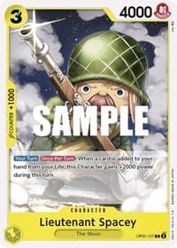 Lieutenant Spacey - Awakening of the New Era - One Piece Card Game card
