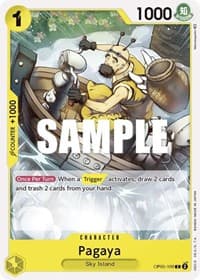 Pagaya - Awakening of the New Era - One Piece Card Game card