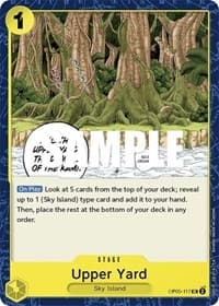 Upper Yard - Awakening of the New Era - One Piece Card Game card