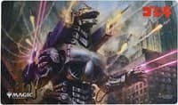 Magic: The Gathering Ikoria: Lair of Behemoths - Mechagodzilla, the Weapon Playmat - Ensky Playmats - Playmats card