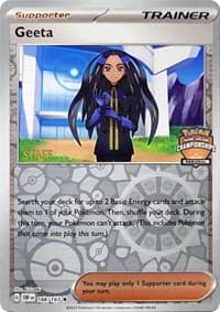 Geeta - 188/197 (Regional Championships) [Staff] - League & Championship Cards - Pokemon card