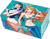 One Piece Card Game: Nami and Robin Storage Box - Bandai Deck Boxes - Deck Boxes card