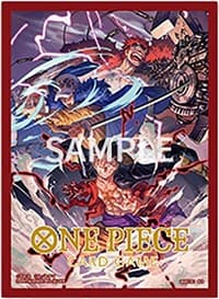 One Piece Card Game Official Sleeves: Assortment 4 - Three Captains (70-Pack) - Bandai Card Sleeves - Card Sleeves card