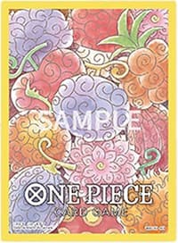 One Piece Card Game Official Sleeves: Assortment 4 - Devil Fruit (70-Pack) - Bandai Card Sleeves - Card Sleeves card