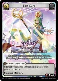 Fast Cure - Promotional Cards - Grand Archive TCG card