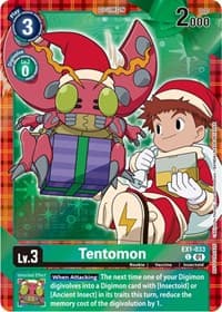 Tentomon (Winter Holiday 2023) - Classic Collection - Digimon Card Game card