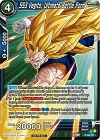 SS3 Vegito, Ultimate Battle Form (Zenkai Series Tournament Pack Vol.6) - Tournament Promotion Cards - Dragon Ball Super: Masters card