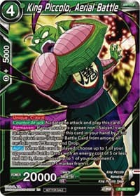 King Piccolo, Aerial Battle (Zenkai Series Tournament Pack Vol.6) - Tournament Promotion Cards - Dragon Ball Super: Masters card