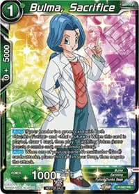 Bulma, Sacrifice (Zenkai Series Tournament Pack Vol.6) - Tournament Promotion Cards - Dragon Ball Super: Masters card