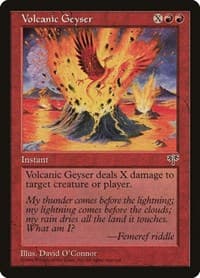 Volcanic Geyser - Mirage - Magic: The Gathering card