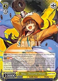May: Cheerful Pirate - Guilty Gear -Strive- - Weiss Schwarz card