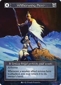 Witherwing Hero (Alpha Investments Promo) (Foil) - Beta - Sorcery: Contested Realm card