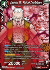 Android 13, Full of Confidence (Zenkai Series Tournament Pack Vol.6) (Winner) - Tournament Promotion Cards - Dragon Ball Super: Masters card