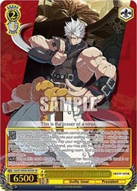 Chipp: Ninja President (SP) - Guilty Gear -Strive- - Weiss Schwarz card