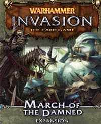 Warhammer: Invasion LCG March of the Damned Expansion - Fantasy Flight Games - Boardgames card