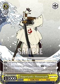 Nagoriyuki: Wasureyuki - Guilty Gear -Strive- - Weiss Schwarz card
