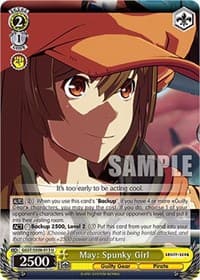 May: Spunky Girl - Guilty Gear -Strive- - Weiss Schwarz card
