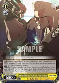 Goldlewis: Wall of Protection - Guilty Gear -Strive- - Weiss Schwarz card